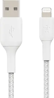 Belkin Lightning to USB Braided Cable 1m White