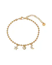 Eye Candy LA Titanium CZ Penelope Bracelet