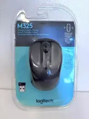 Logitech M325 Wireless Mouse - Dark Silver