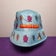 McDonalds Macca's Run Squad Down Under Blue Bucket Hat 2025 Brand New