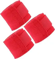 GOOHOCHY Cotton Boxing Wrist Wraps 3 Rolls Hand Wraps for Men Women Breathable Design for Boxing Kickboxing