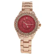 Kim & Jade 2033L-GPLP Rose Gold Stainless Steel Bracelet Watch by Kim & Jade for Women - 1 Pc Watch