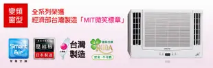 @惠增電器@HITACHI日立一級省電變頻冷暖雙吹式無線遙控窗型冷暖氣RA-69NV 適10~11坪 2.4噸《可退稅》