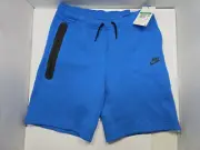 BOYS SIZE XL Nike Sportswear Tech Blue Fleece Jogger Shorts FD3289-435 Nike Tech