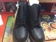 NEW DR. MARTENS 1460 SR Boots Black Industrial Full Grain MENS 5 WOMENS 6