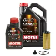 6L Motul 8100 X-CLEAN EFE 5W30 Wix Filter Motor Oil Change Kit For Mini F54 F60 (for: Mini)