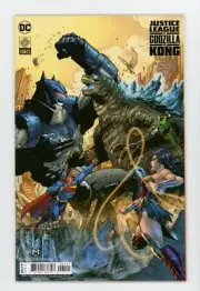 Justice League vs Godzilla vs Kong #1 Jim Lee Variant NM+ 9.6 2023 DC Comics
