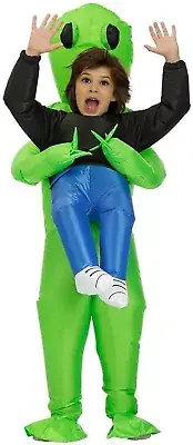 Alien Costume Funny Inflatable Costume, Blow up Costume Kids for Christmas, New