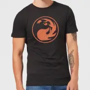 Magic The Gathering Mana Red T-Shirt - Black
