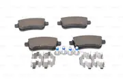 Bosch Rear Brake Pads for Renault Megane BZ 1.2L Petrol H5F 404 2013 - 2016