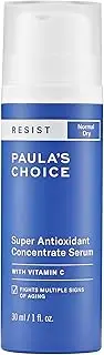 Paula's Choice RESIST Super Antioxidant Serum with Vitamin C, Ferulic Acid & Coenzyme Q10, Anti-Ageing Treatment for Dry Skin, 30 mL