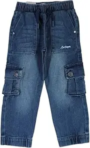 [LEE COOPER] Unisex Children's Fille Jeans, Blue