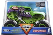 Monster Jam, Official Grave Digger Monster Truck, Die-Cast Vehicle, 1:24 Scale