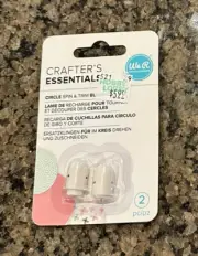 We R Memory Keepers Circle Spin & Trim Refill Blades 2 Per Package 660327