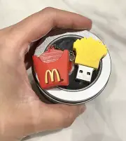 Mcdonald chips fries 32G usb 3D Flash Drive Cute memory stick