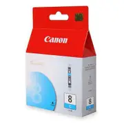 Canon CLI8C CYAN INK CARTRIDGE FOR IP4200, 4300, 4500, 5200, 5300 MP500,530,600,610, 800, 810