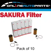 10 Pack Oil Filters for Landcruiser 200 Series VDJ200 V8 1VD-FTV 4.5L 2007~15