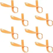 Cabilock Motorcycle Accessories 8 Pack Strong Nylon Tie Down Straps Multi-Purpose Binding Straps for Scooters Bikes