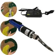 Electric Engraving Trimming Scissors Tufting Carpet Rug Carving Modeling Cutter