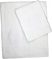 Magic Home Pair Towel+Guest Embroidery, White, One Size