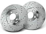 Front Brake Rotor Set For 00-06 Ford Jaguar Lincoln Thunderbird S Type LS YN83N2 (for: Jaguar)