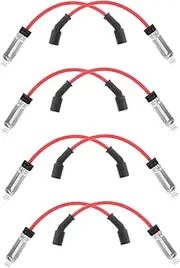 8pcs High Performance Spark Plug Wire Set for Replacement Ignition Wires