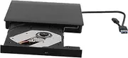 SEWACC External DVD Drive Portable CD DVD Burner for Laptops and Lightweight Design Rapid Data Transfer Wide Compatibility for Use
