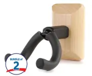 Gator Frameworks GFW-UKE-HNGRMPL Wall Mount Ukulele/Mandolin Hanger 2 Pack -