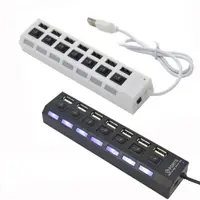 在飛比找蝦皮購物優惠-Usb hub 7 端口 IPI.ID 開關