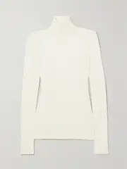 [Chloé] Chloé - Wool Turtleneck Sweater - White - medium medium White