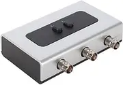 BNC Manual Switch BOX Composite Audio,video CCTV Camera Selector RG59 Coaxial