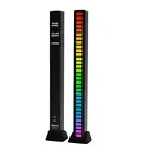 RGB Color 32 LED Sound Control Pickup Rhythm Strip Light Music Ambient Lamp Bar