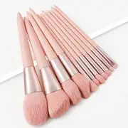 Stroke of Beauty - Set of 10: Makeup Brush 11 Pcs - 4th Gen - Pink - One Size