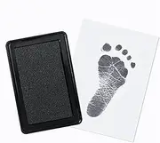 Footprint Ink For Baby | Inkless Hand Print Ink Pad - Safe Clean Touch Handprint Tool For Newborns Babies Kids Craft Pet Feet Stamp Shower