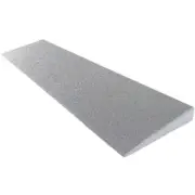 VersaRamp 9" x 36" x 1.5" Solid Foam Power Wheelchair Threshold Ramp by Silver