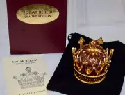 Edgar Berebi Limited Edition Camelot Crown Trinket Display Box ~ NOS ~ #6 UD11
