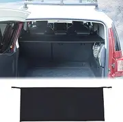 Aunginsy Rear Trunk Shade Cover Compatible with Toyota FJ Cruiser 2007-2021 Car Rear Trunk Cargo Cover Luggage Security Shield Shade Protection Trunk Cover Security Shielding Shade Black Accessories