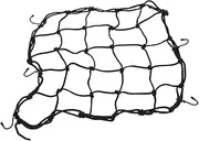 JECOMPRIS Heavy Duty Elastic Cargo Net for Motorcycle Camping Wear Resistant Bungee Net Pockets for Transporting Gear Outdoor Activities