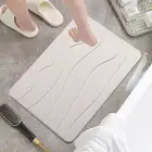Minimalist Design Bath Rug Decor Floor Quick-drying Diatom Mud Bathroom
