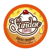 Sundae Ice Cream Flavored Coffee Pods, Compatible with 2.0 Keurig K-Cup Brewe...