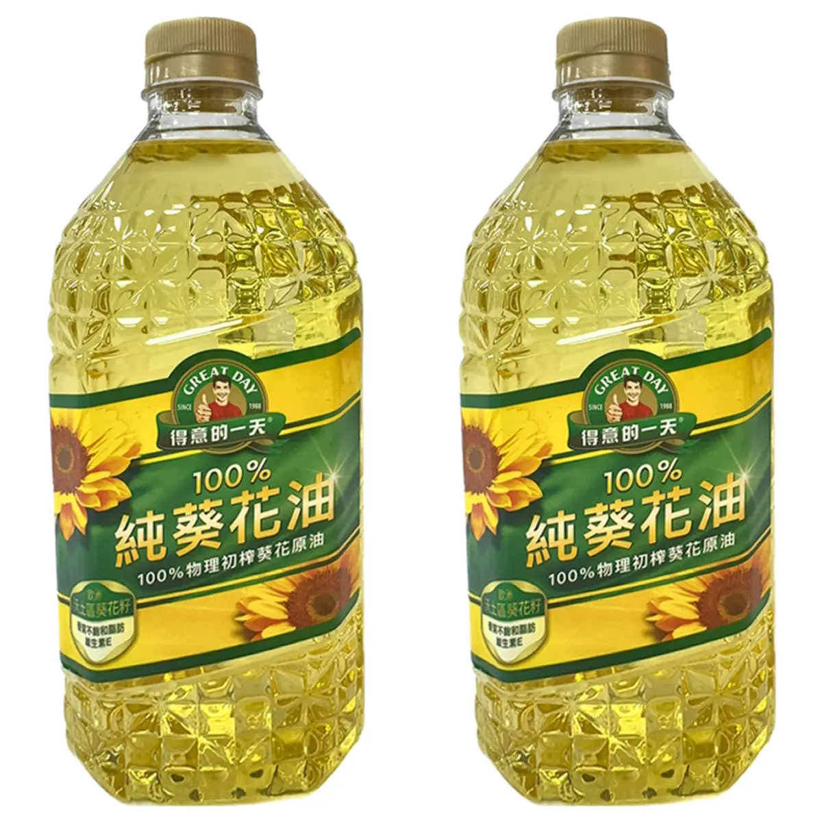 得意的一天100葵花油2l的比價推薦- 2026年01月|飛比價格