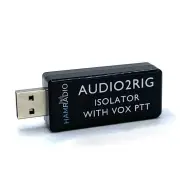 AUDIO2RIG Amateur Radio USB Sound Card Connector for KENWOOD/YAESU/ICOM Business Radio Supports VOX/PTT Control