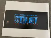 Surf Planet NEW OLD STOCK Arcade game translite/marquee, Atari 1997