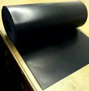 Buna-N Rubber Sheet Oil/Grease Resistant 1/8" Thick x 36" x 36" Sq Yd 60 Duro