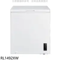 在飛比找蝦皮商城優惠-東元【RL1492XW】149公升上掀式臥式變頻冷凍櫃(含標