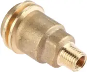QCC1 Nut Propane Gas Fitting Adapter with 1/4" Male Pipe Thread Propane Quick Co