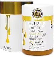 PURITI Manuka Honey UMF 10+ / MGO 300+ | 100% Pure Genuine Raw Manuka Honey | 250g | Harvested, Tested, Certified and Packed in New Zealand