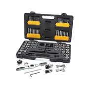 GEARWRENCH 77 Pc. SAE & Metric Ratcheting Tap and Die Set