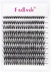 200PCS DIY Lash Extensions Individual Lashes Cluster C D Curl Eyelash Eyelashes