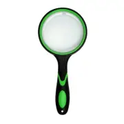 Magnifying Glass 75mm 10X Handheld Reading Magnifier for Seniors Kids